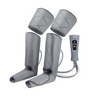 Appareil de massage professionnel à compression d'air pour les jambes, OEM/ODM, bottes de récupération complètes pour la circulation sanguine avec chaleur