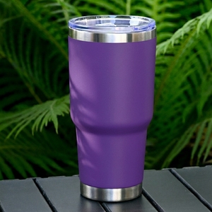 24H Cold 12H Hot 30oz Insulated Car Tumbler Double Wall Food Grade Stainless Steel Travel Coffee Cup - Product Image 1