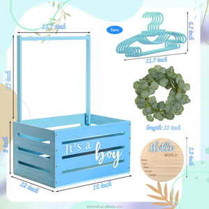 Armario <span class=keywords><strong>de</strong></span> cajón <span class=keywords><strong>de</strong></span> ducha <span class=keywords><strong>de</strong></span> bebé, cesta <span class=keywords><strong>de</strong></span> madera para bebé con asa, cesto <span class=keywords><strong>de</strong></span> almacenamiento, cajón <span class=keywords><strong>de</strong></span> ducha <span class=keywords><strong>de</strong></span> bebé para recién nacido, <span class=keywords><strong>embarazo</strong></span>, nuevo padre - Product Image 6