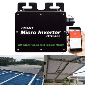 Micro-onduleur monophasé 300W 350W 400W 120V 230V étanche avec enregistreur de données WiFi pour installation solaire domestique - Product Image 3