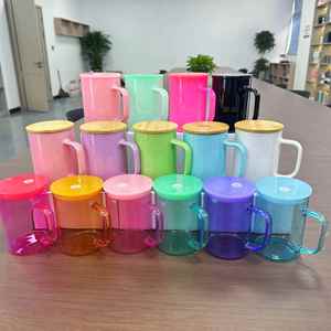 Mug en verre de qualité commerciale supérieure 15 oz avec poignée pour la restauration et les banquets - Product Image 4