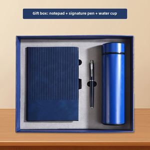 Customizable Luxury <b>Book</b> Gift Set Leather Notebook PenThermos for Corporate <b>Education</b> Travel Promotional Business Gifts - Product Image 5
