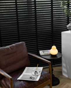 Prevención de óxido Persianas inteligentes de aluminio Cortina opaca Persianas enrollables de cuerda de persiana Deslizamiento rápido - Product Image 4