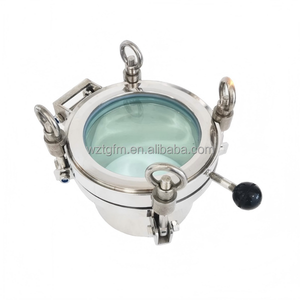 <span class=keywords><strong>Trappe</strong></span> d'inspection atmosphérique en acier inoxydable sanitaire 304/316L avec regarderette intégrale – <span class=keywords><strong>Trappe</strong></span> d'inspection en verre pour usage industriel - Product Image 3