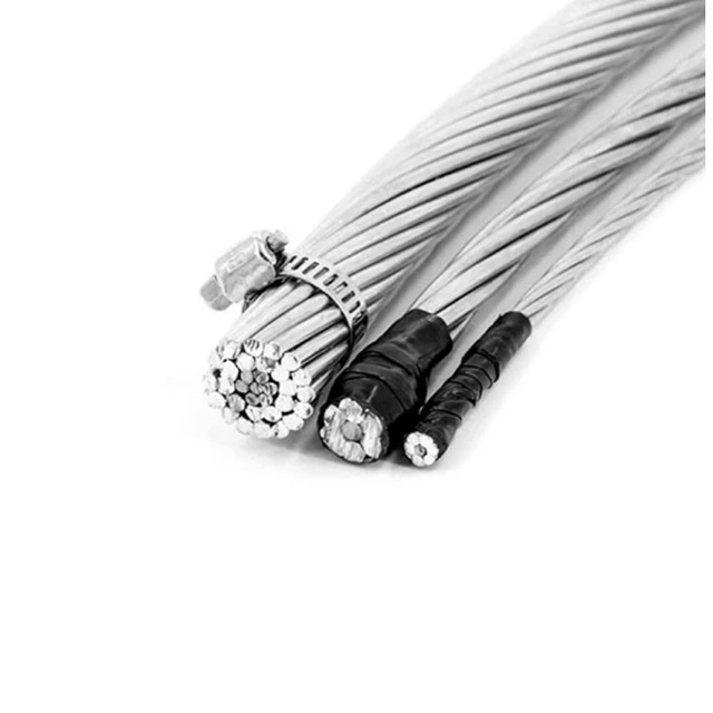 Steel-Reinforced ACSR Overhead Bare Aluminium Conductor Single Core Electrical Cable for Construction IEC 61089 Compliant