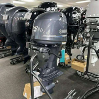 Motor fueraborda Yamaha de 60 HP, 4 tiempos, eje de 20 pulgadas, arranque eléctrico, control remoto