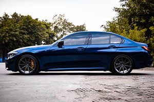 High Quality Glossy tanzanite blue PET Car <b>Vinyl</b> Wrap 8.5mil Color Changing sticker Film Protective Anti-collision Self-healing - Product Image 5