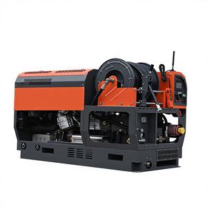 Nettoyeur de tuyaux à haute pression à essence à quatre cylindres YUJIANG en gros, pression d'injection de 200, longueur de 50 m, grande capacité de 60 à 120 L - Product Image 1