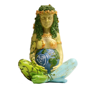 Poliresina Tierra Madre Adornos Decoración del hogar - Product Image 1