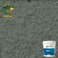 Peinture acrylique HengYue anti-moisissure et résistante aux UV, à base d'eau, effet pierre naturelle, revêtement mural extérieur granit mat longue durée 20L pour