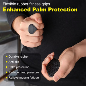 Nouvel Arrivage – Poignées Antidérapantes en Caoutchouc et Silicone pour Musculation, Protection des Paumes, Renforcement de la Prise, Équipement de Gymnastique pour Entraînement à la Barre - Product Image 2