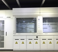 Capot à fumée de laboratoire de haute qualité, 1 pièce, armoire avec mesure de résistance acide et alcaline, en acier, instrument scientifique