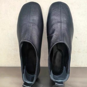 รองเท้าสไตล์เกาหลีแบบสวม รุ่นปี 2026 ทรงหัวเหลี่ยม ดีไซน์เรโทร  ใส่ได้หลากหลายโอกาส รองเท้าลำลองแบบแบนสำหรับผู้หญิง - Product Image 2