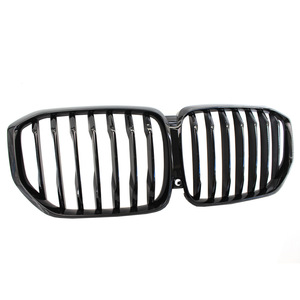 Parrilla Delantera Negra de Doble Línea para BMW X5 G05, Plástico ABS, para Modelos 18-21 - Product Image 1