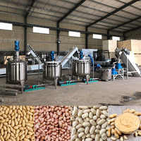 Machine industrielle multifonctionnelle pour la fabrication de beurre d'arachide Ligne de production de beurre d'arachide