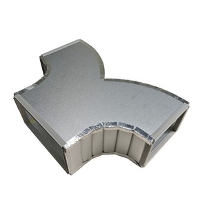 Panneau de conduit en PU, feuille de 20 mm, panneaux d'isolation de conduit, conduit d'air pré-isolé, mousse de polyuréthane, panneau en aluminium, conduits de CVC - Product Image 1