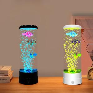 Lampe LED pour aquarium, lumière d'ambiance nocturne, télécommande, changement de couleur, lumières décoratives, cadeau d'anniversaire pour enfants, USB - Product Image 2