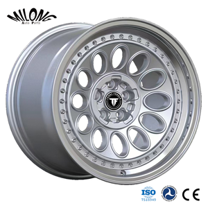 Retro-Design Aluminiumlegierung 17x9J Zoll Silber Auto 4x98 Felge CB 58.1 5x98 Geschmiedete Räder für Alfa Romeo GTV6 Giulia 006 GTAm <span class=keywords><strong>1972</strong></span> - Product Image 1