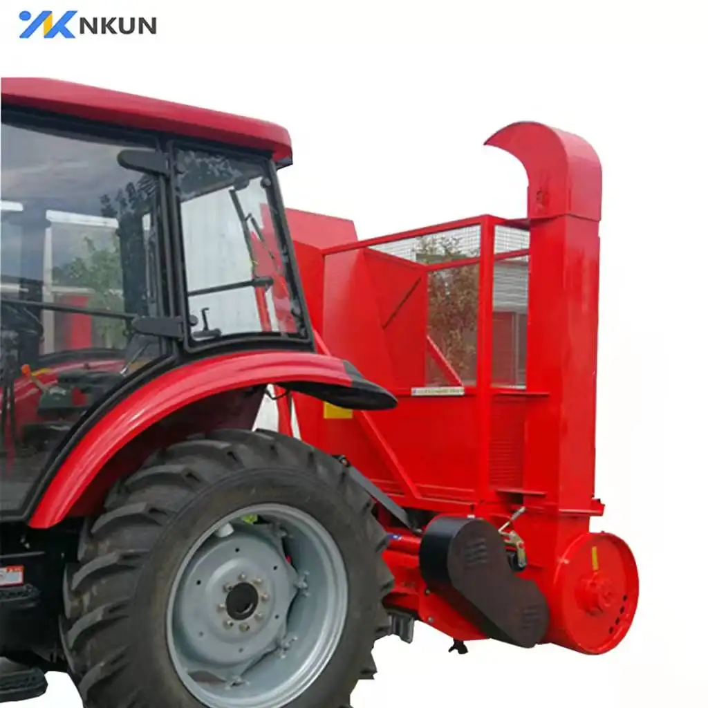 Napier grass king grass cutter silage harvester machine side mounted