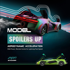 New SJY-9016 9 <b>Channel</b> 1:18 High Speed Drift Car with Spray Automatic Parking Automatic Demonstration Auto Opening and Closing - Product Image 5