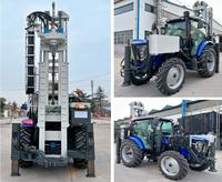 Plateformes de forage de puits d'eau portables KY300 pour l'installation sur tracteurs, destinées aux puits d'eau et à l'irrigation agricole