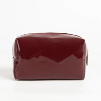Petits étuis à cosmétiques de voyage en nylon imperméable PVC avec logo personnalisé, organisateurs de mode, trousse de toilette portable à fermeture éclair