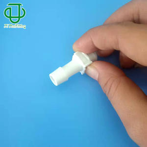 Conector Luer hembra de 10,6 mm con rosca de plástico para inserción en tubos de goma, color blanco - Product Image 5