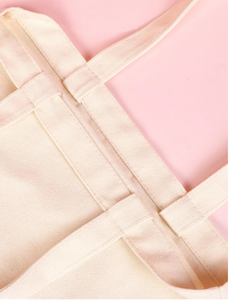 Sac fourre-tout en toile léger de style décontracté, sac à bandoulière écologique pour étudiants, shopping, réutilisable, vente en gros - Product Image 3