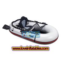Bateau gonflable matériel de ventre de tube de flotteur de pêche de PVC de petit bateau léger pour une personne