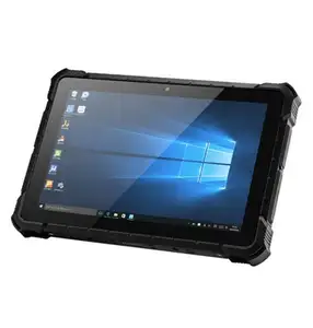 Pipo x4 ip67 tablet, 10.1 polegada quad core industrial tablet 8gb 128gb suporte impressão de dedo nfc windows scanner robusto tablet pc