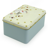 Boîtes en fer blanc miniatures carrées, finition mate, pour emballage cadeau de mariage, biscuits, chocolats, sandwichs, pains - Vente en gros