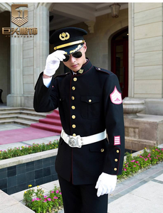 <span class=keywords><strong>Uniforme</strong></span> de <span class=keywords><strong>Guardia</strong></span> de Seguridad JUTOU/Giant Spring Autumn, Chaqueta Corta de Conserje para Departamentos de Ventas de Propiedades Inmobiliarias, Unisex - Product Image 4