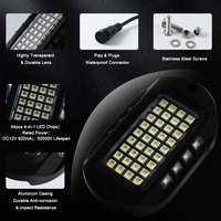 Kingshowstar RGBW 4/6/8/10/12/16/20 Stück 9100LM 44 LED-Chips Rock Light Kit Offroad Farbige Lichter IP68 Wasserdicht