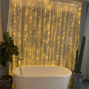 ICICLE 3X1/3X2/3x3/4.5x3/6x1 /<span class=keywords><strong>6X2</strong></span>/160/240/300/360/720 LEDs หน้าต่างคริสต์มาส ICICLE curtain LIGHT - Product Image 1