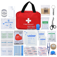 Trousse de Premiers Secours d'Urgence Médicale pour Survie en Extérieur, Kit de Secours d'Urgence pour Camping, Équipement de Survie