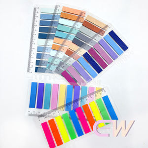 2025 Venta caliente Precio bajo Página Banderas Nota adhesiva Impresión personalizada Notas adhesivas <span class=keywords><strong>de</strong></span> PET transparente - Product Image 1