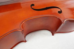 Cello en contreplaqué fait main de la marque Sinomusik, prix abordable, instrument de musique à cordes pour les apprenants, les enfants, les étudiants, les garçons, les filles, l'école - Product Image 4