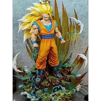 42CM Dragon DBZ Son Goku Buu Figurine Pvc Big Ver Figures Statue Jouets