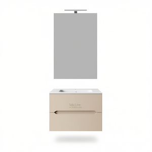 Mueble de Baño Suspendido Talia Line de 60 cm, Color Blanco Larch - Product Image 3