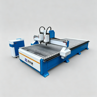 Máquina CNC Router 1325 de 4*8 pies con Doble Cabezal para Trabajos en Madera, Publicidad y Producción de Muebles