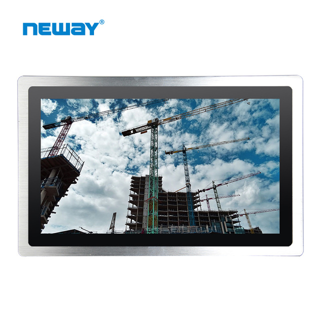 IP65 Industrial 21.5 Inch Advertising Touch Panel Monitor 1500nit Sunlight Readable with DVI Interface in Stock