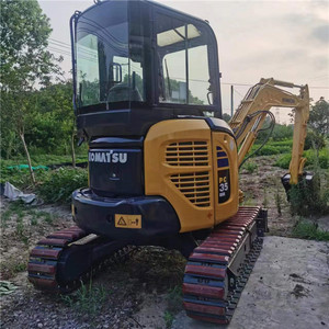รถขุดโคมัตสึมือสองรุ่นใหม่มาถึงแล้ว PC35MR-2 ปี 2018 น้ำหนัก 3.5 ตัน นำเข้าจากญี่ปุ่น เครื่องยนต์ 3D88E-5 กำลัง 21.7 กิโลวัตต์ ความจุบุ้งกี๋ 0.2 ลูกบาศก์เมตร - Product Image 3