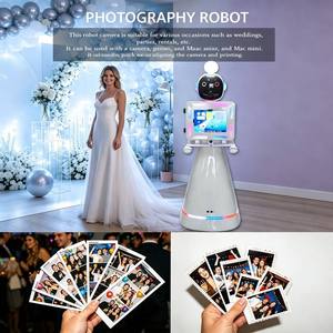 บูธถ่ายรูปหุ่นยนต์สำหรับงานเลี้ยงค็อกเทล ถ่ายรูปก่อนงานเลี้ยง ถ่ายรูปลำลอง สนุกสนาน - Product Image 2