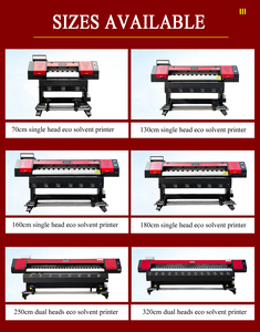 Eco-Solvent XP600 UV <b>Printer</b> 1.8m Cable Low <b>Cost</b> Head Banner/Advertising Vinyl Featuring Epson XP600 I3200 Print Heads - Product Image 6
