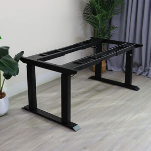 Escritorio de Pie Ajustable en Altura para Oficina, Escritorio de Pie de Cuatro Patas de Ensamblaje Rápido para Estación de Trabajo de Oficina - Product Image 4