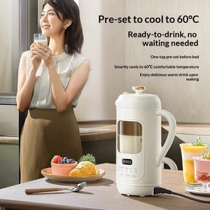 BRUNO Machine à lait de soja entièrement automatique, mixeur haute vitesse visible pour la maison, petit appareil tout-en-un à commande tactile 1000W avec fonction de maintien au chaud, mini - Product Image 2