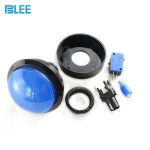 ปุ่มกดแบบนูนขนาด 60 มม. พร้อมไฟส่องสว่างและไมโครสวิตช์สำหรับเครื่องเกมอาร์เคด - Product Image 4