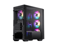 MSI PRO FORGE M050A casing Desktop game Mini-Tower casing Desktop micro-atx/ITX MB mendukung pendingin Radiator 360mm dengan USB 5Gbs