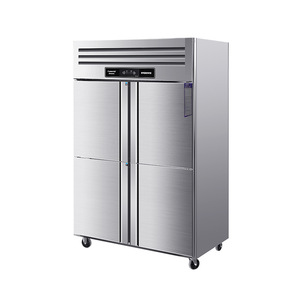 Commercial Four Door Refrigerator Freezer Digital Control Automatic Defrost Electric Reach In Kitchen Equipment - Product Image 1