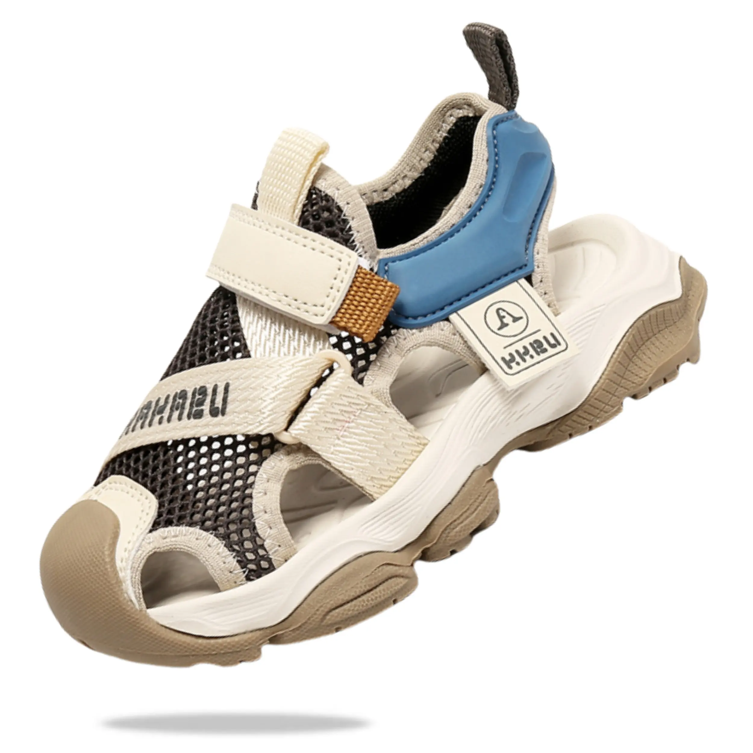Zapatos de playa de fondo grueso para niños y niñas, sandalias informales coreanas de verano, nuevo diseño